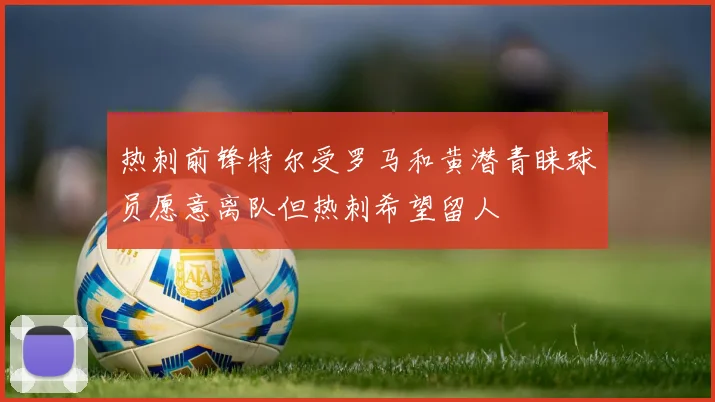 热刺前锋特尔受罗马和黄潜青睐球员愿意离队但热刺希望留人